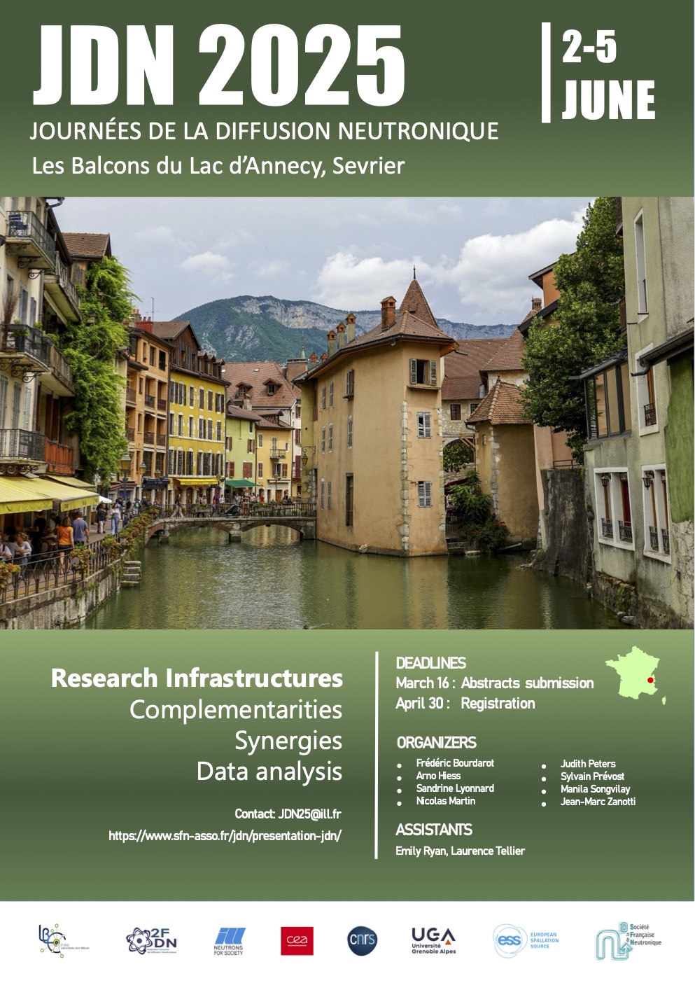JDN 2025 SFN Société Française de la Neutronique